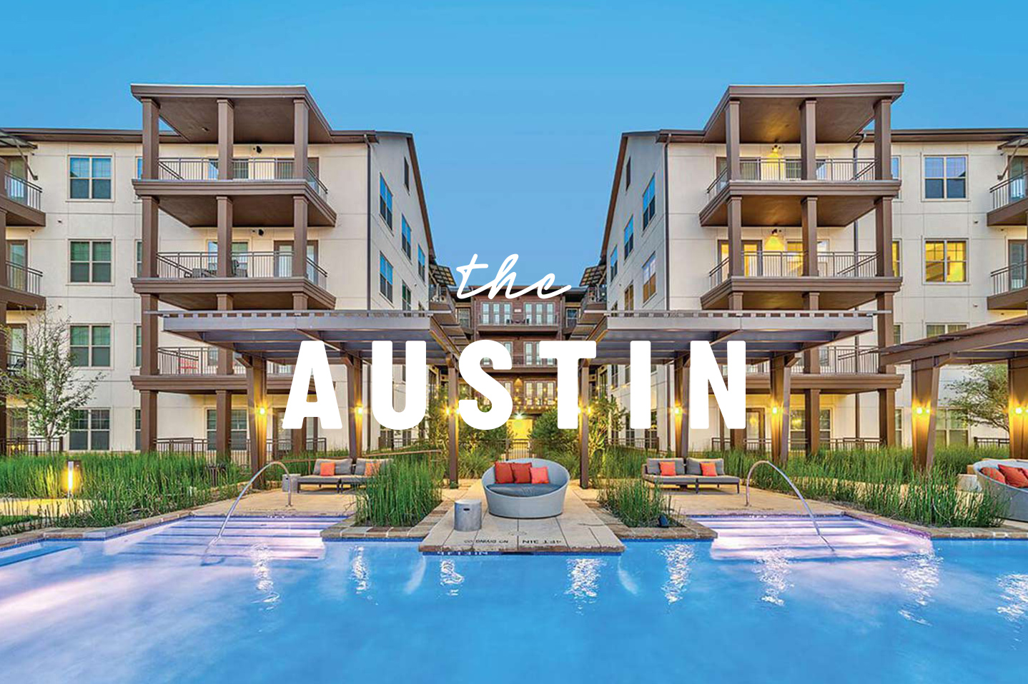 The Austin Trinity Groves Dallas Apartment StreetLights Residentail