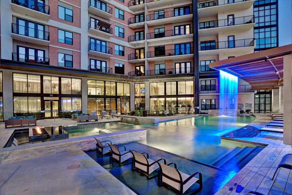 Pool at The Taylor Dallas Texas Apartment Developer StreetLights Residential