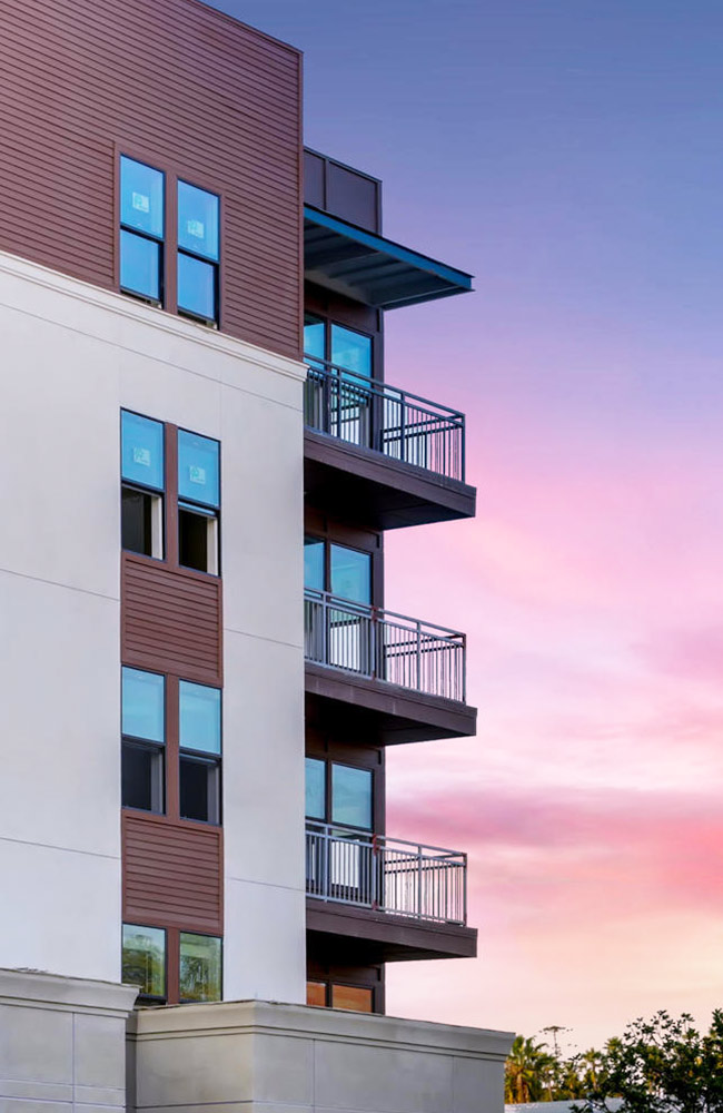 The Rylan Exterior in Vista California developed by StreetLights Residential