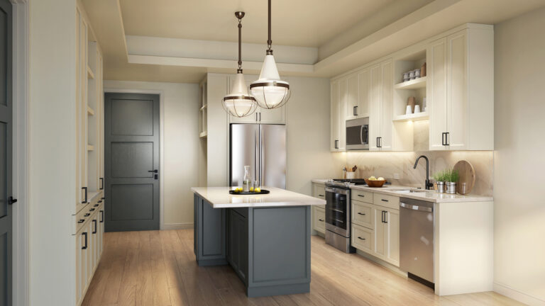 The Beckett - Kitchen - Odd Color Scheme