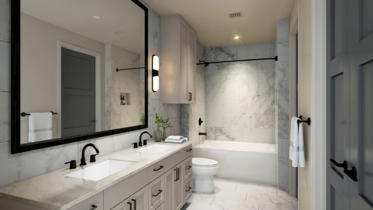 The Beckett - Bathroom - Odd Color Scheme